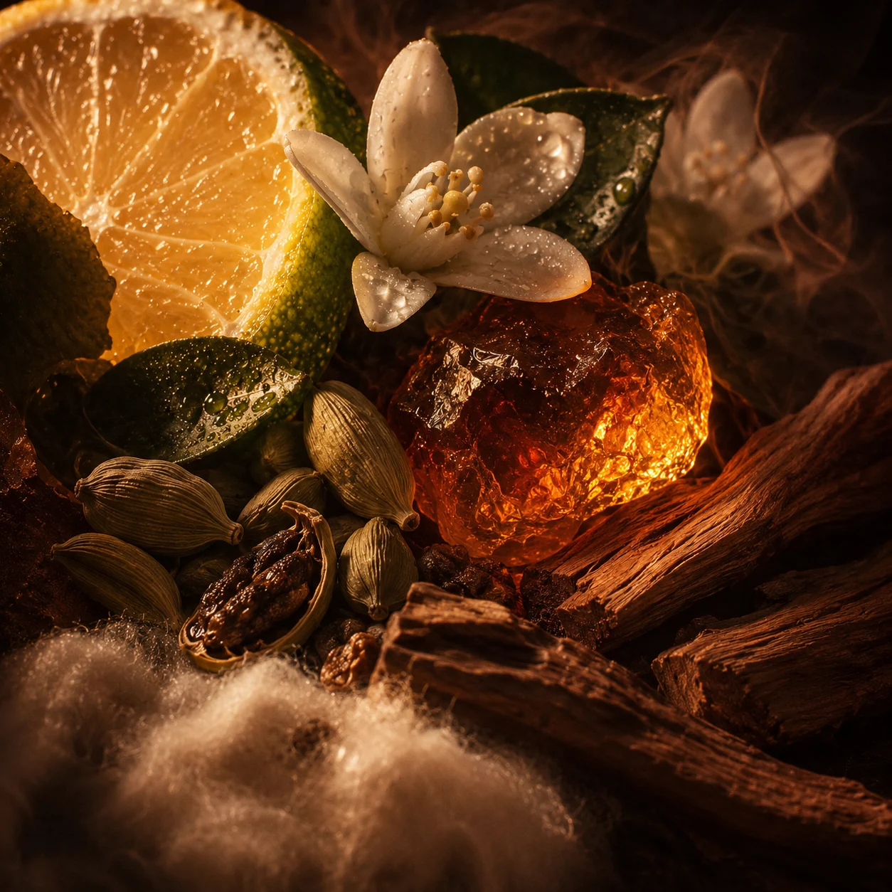 Branche de bergamotier avec fruits, Calabre