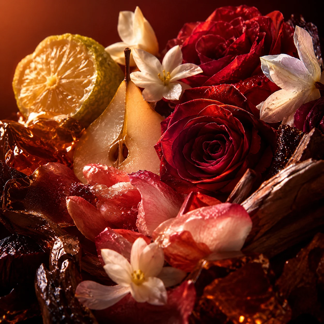 Roses fraîchement cueillies, Isparta, Turquie